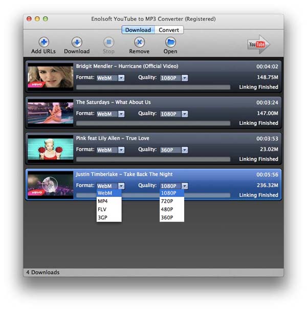 app to download youtube videos free to mac